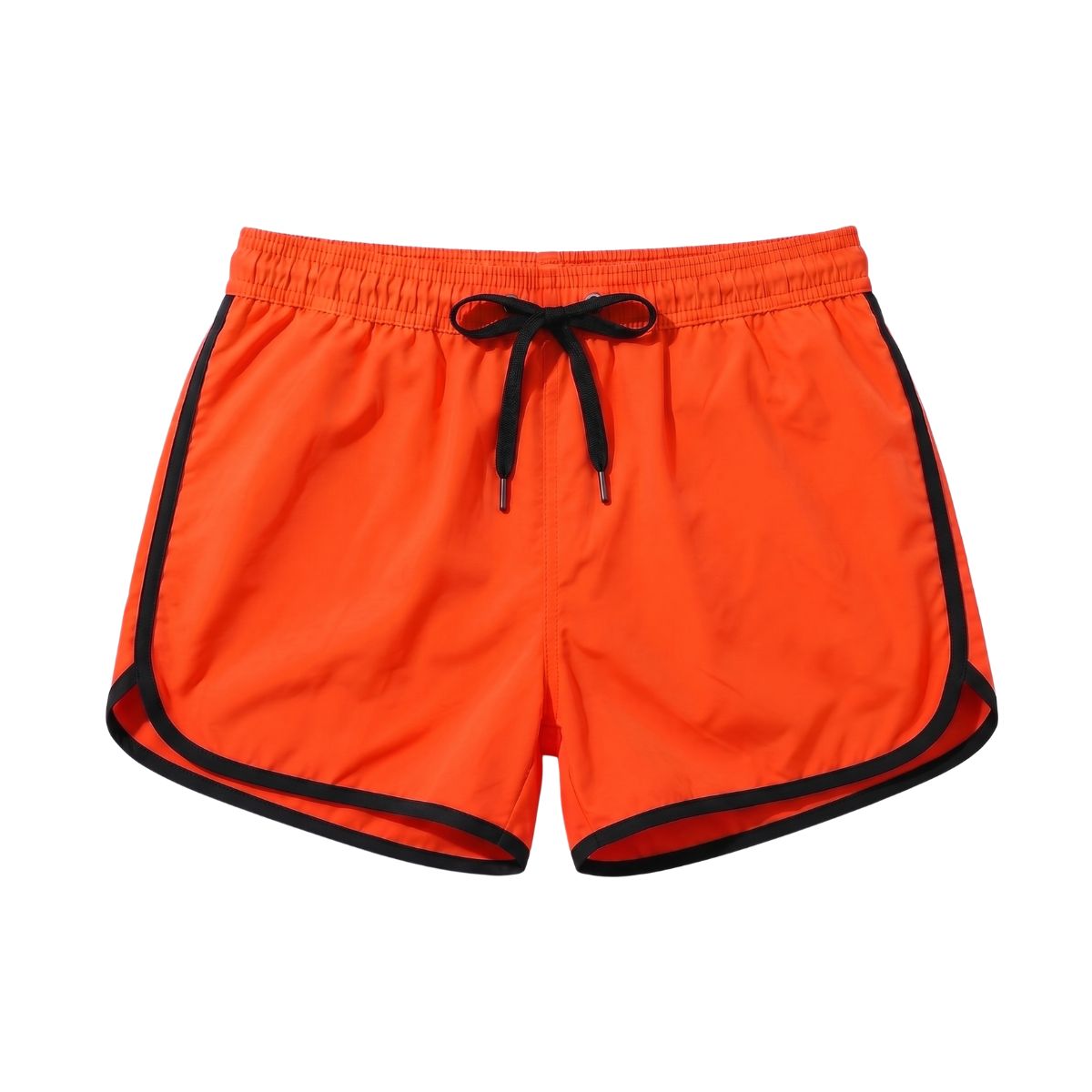 Shortshort Orange/Schwarz