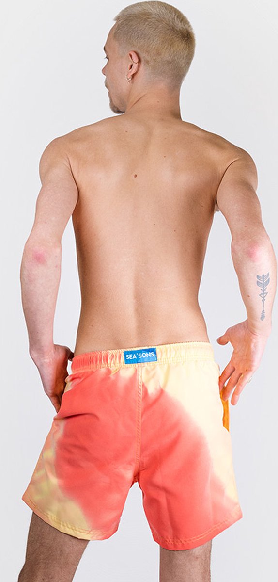Sea'sons Main Badeshorts Orange Yellow