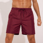 Badeshorts Cadiz Dunkelrot