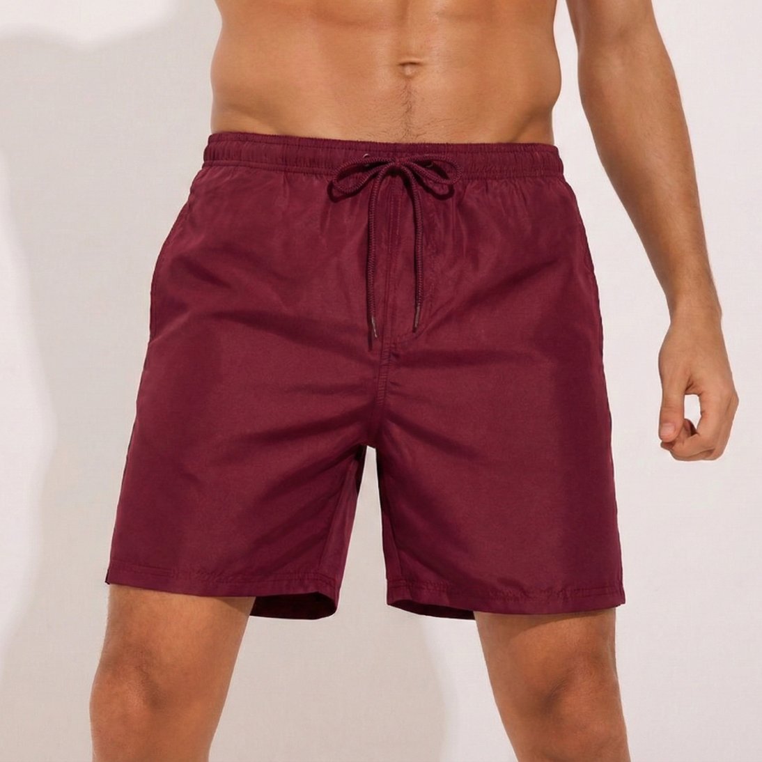 Badeshorts Cadiz Dunkelrot