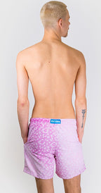 Sea'sons Mosaik Badehose Pink