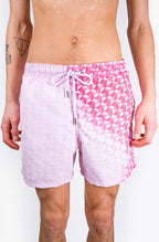 Sea'sons Badehose Geometrisch Rot