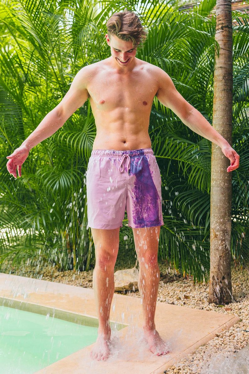 Sea'sons Main Badeshorts Purple Pink