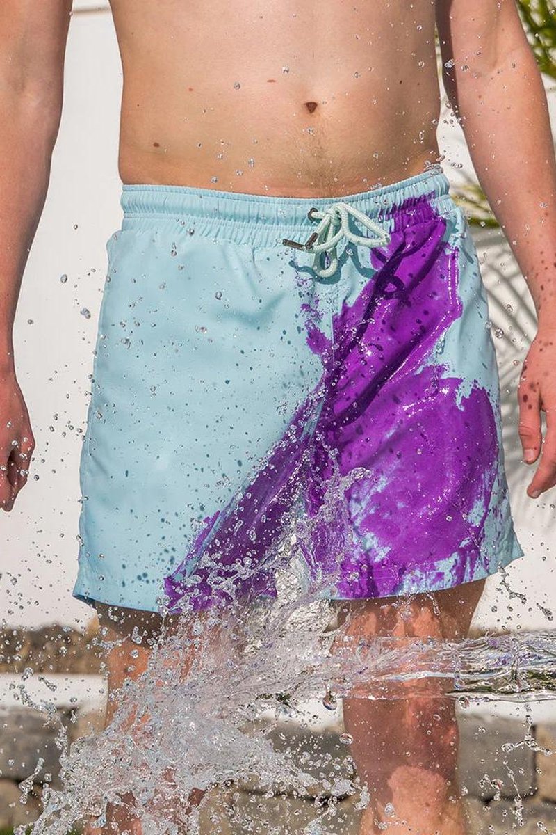 Sea'sons Haupt Badehose Beere Minze
