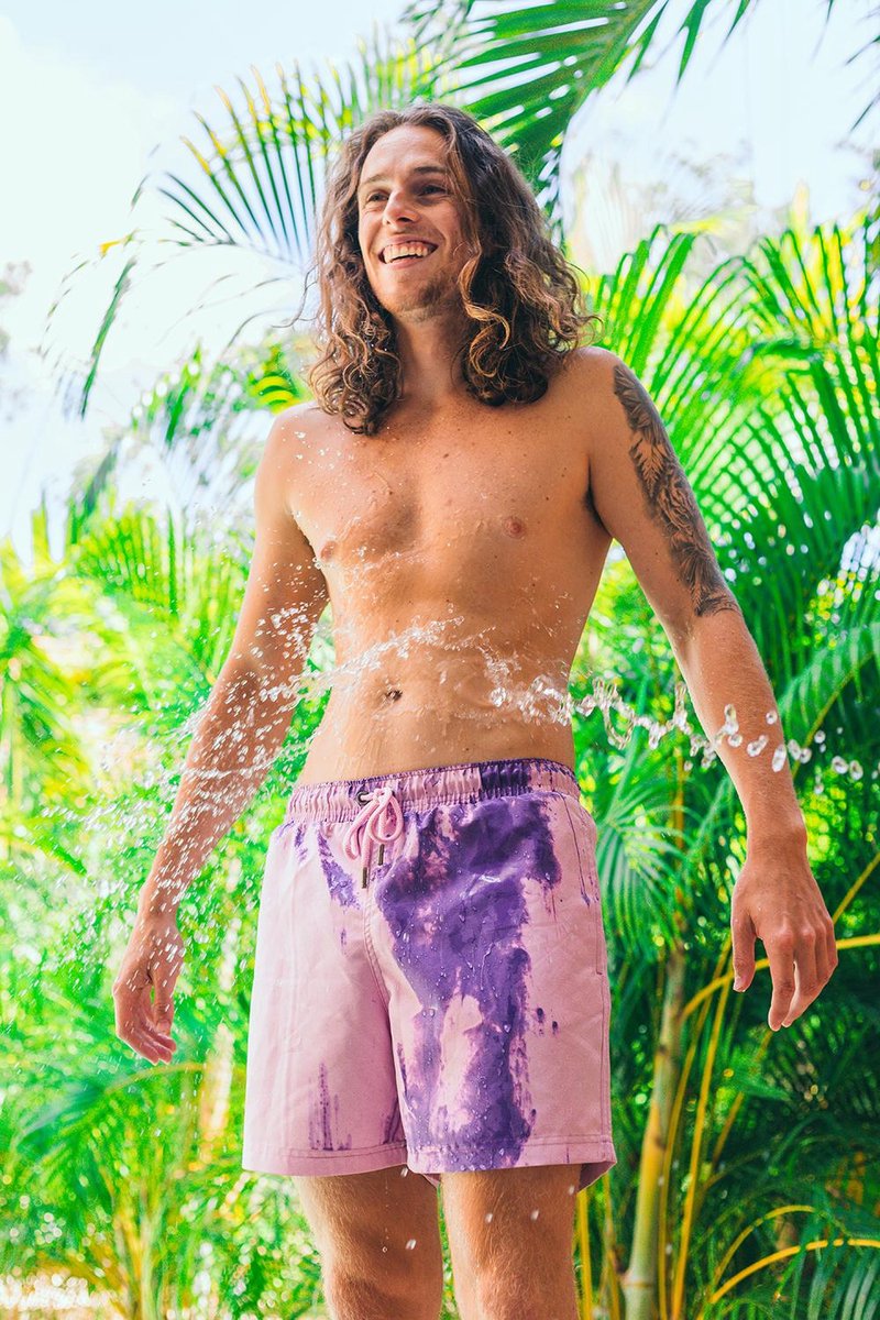 Sea'sons Main Badeshorts Purple Pink
