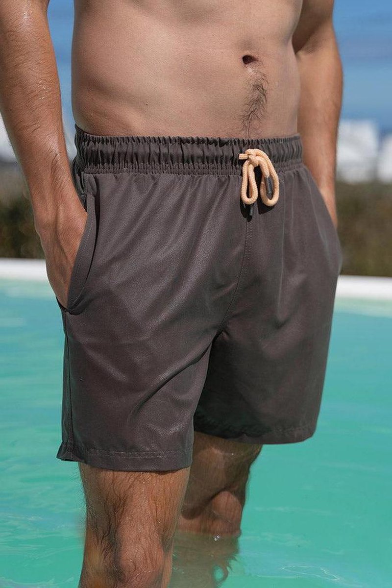 Sea'sons Main Badeshorts Grau Coral