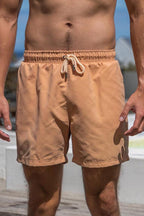 Sea'sons Main Badeshorts Grau Coral