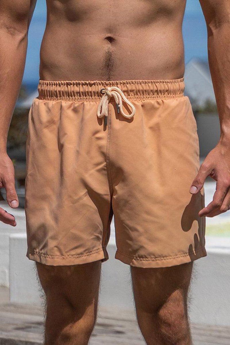 Sea'sons Main Badeshorts Grau Coral