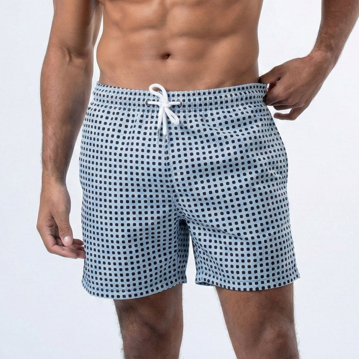 Badeshorts Cascais - Hellblau