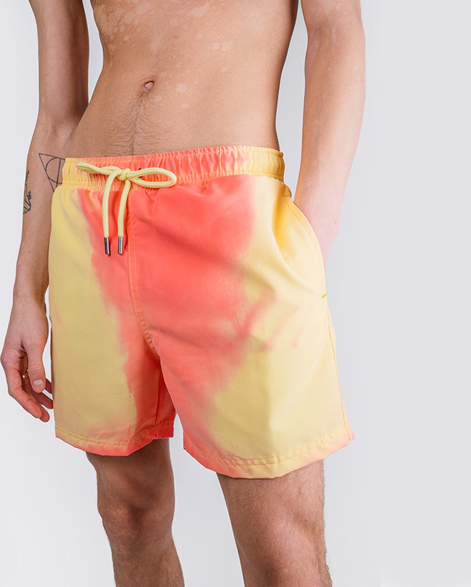 Sea'sons Main Badeshorts Orange Yellow
