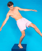 Sea'sons Liquid Lines Badehose Lila Pink