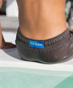 Sea'sons Main Badeshorts Grau Coral