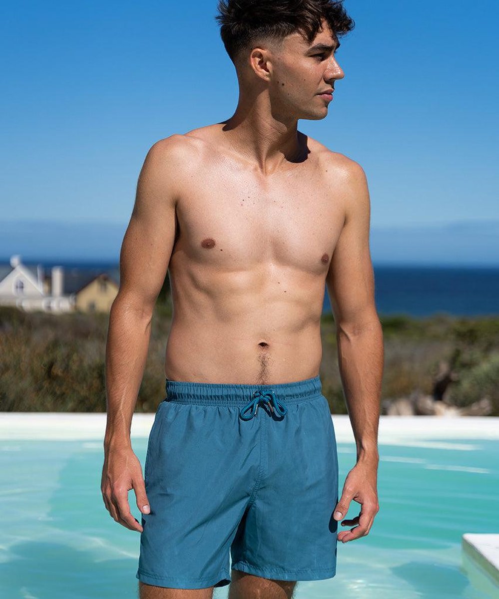 Sea'sons Main Badeshorts Blau