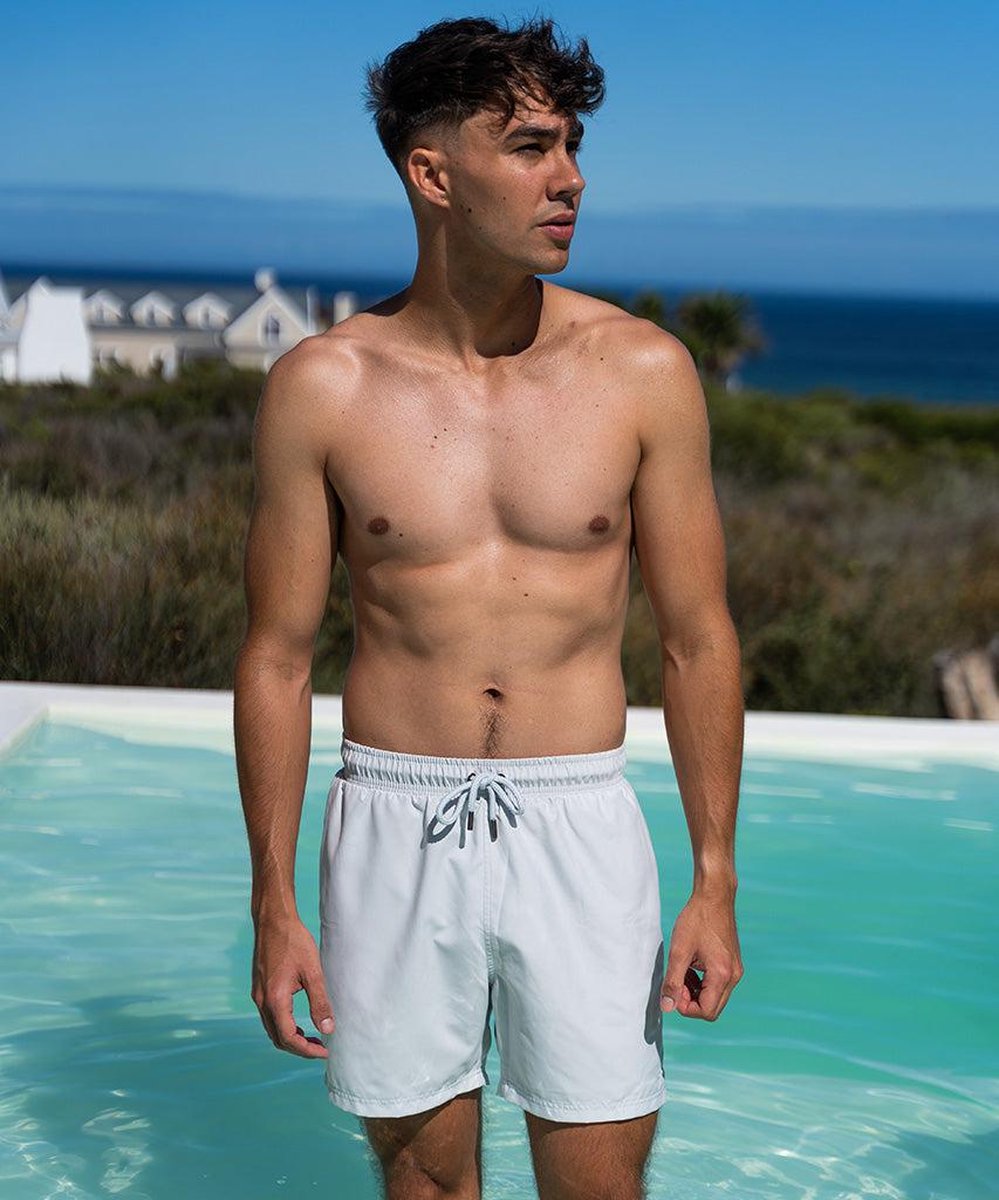 Sea'sons Main Badeshorts Hellgrau