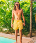 Sea'sons Main Badeshorts Orange Yellow