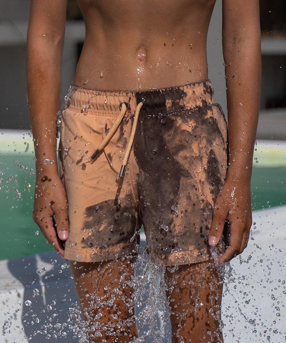 Sea'sons Main Badeshorts Grau Coral