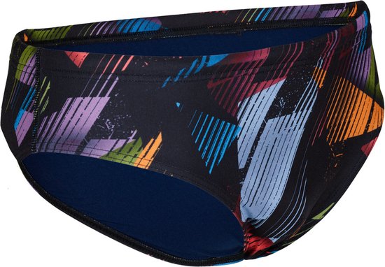 Essential Badehose Slip 8 CM - Multicolor / Navyblau