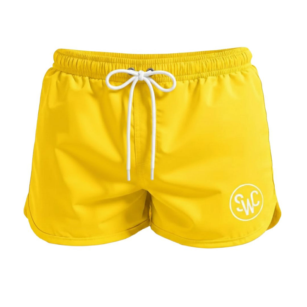 Riviera Retro Badehose, Sonnenstrahl Gelb