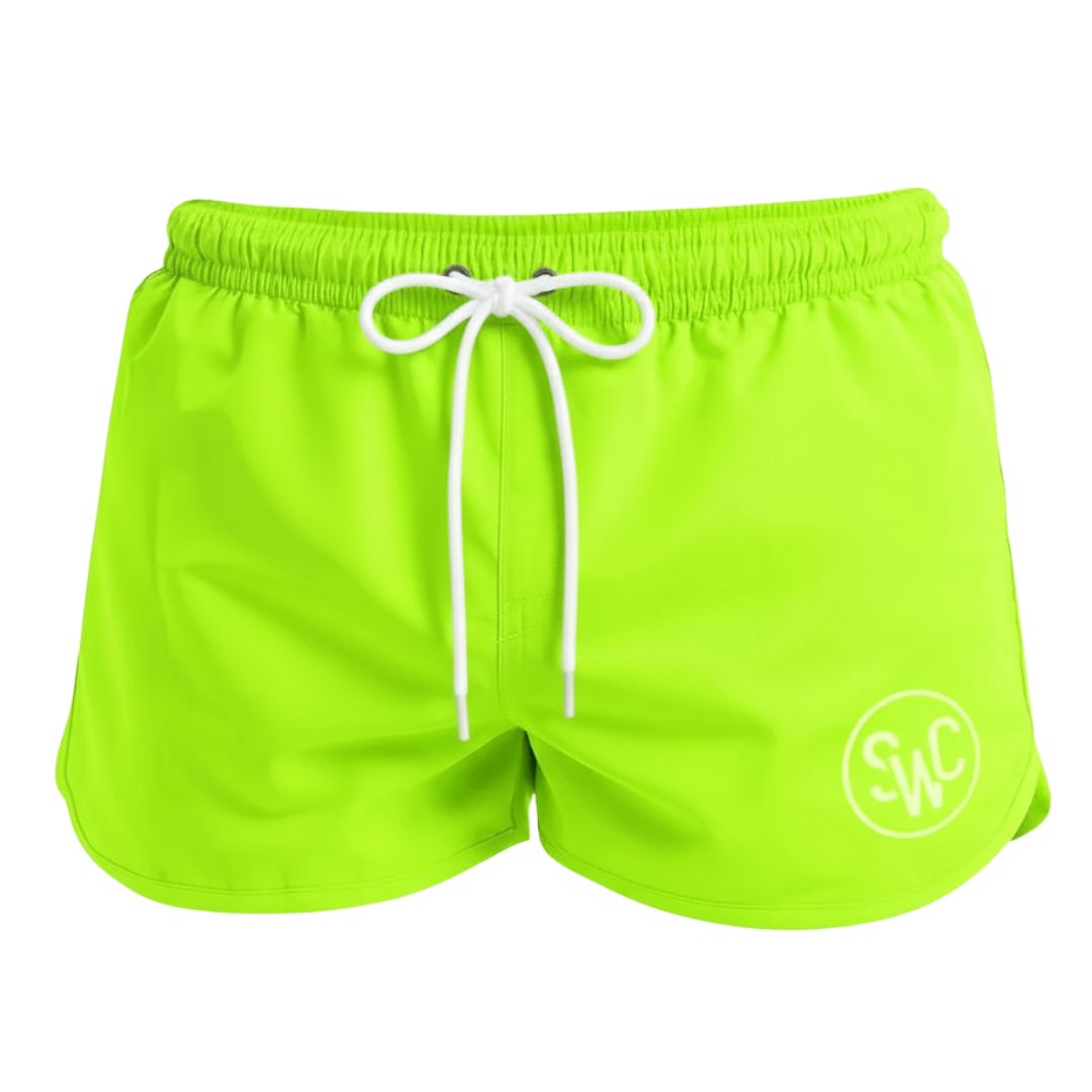 Riviera Retro Badehose, Frisches Limette