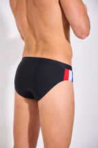 Badehose Biarritz Schwarz