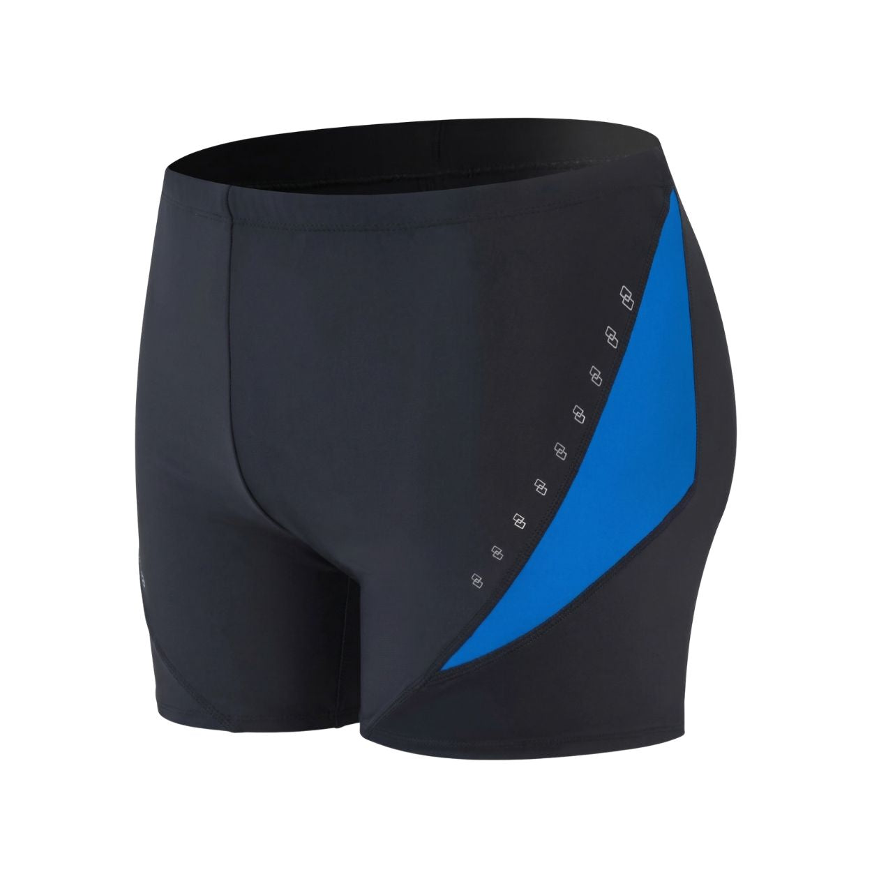 Badeboxer Aero Curve Hellblau / Schwarz