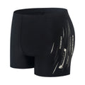 Badeboxer Shadow Stripe Schwarz