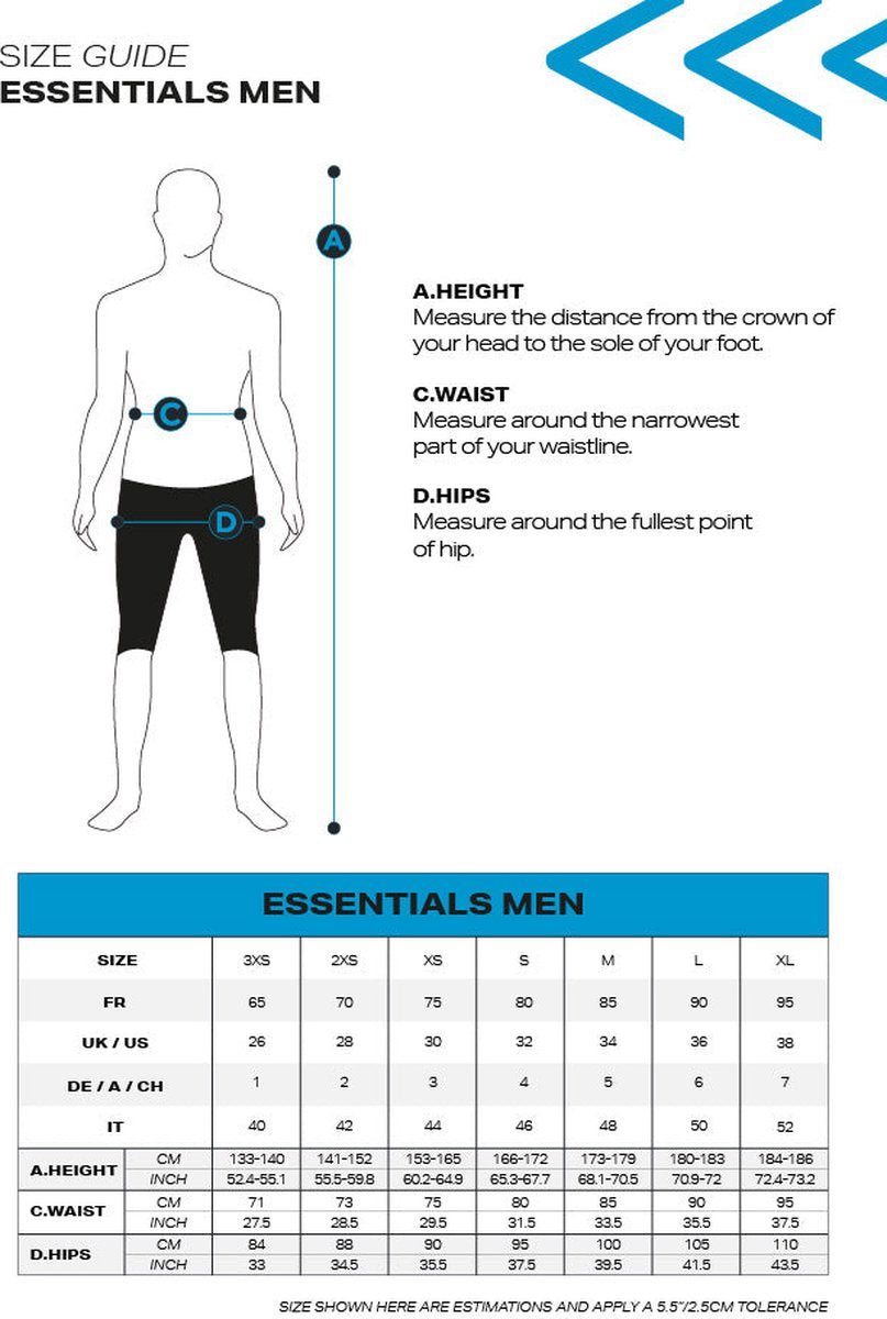 Essential Badehose Slip 14CM - Multicolor / Navyblau