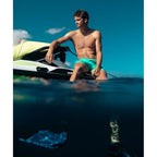 Sea'sons Badehose Farbwechsel Blaugrün