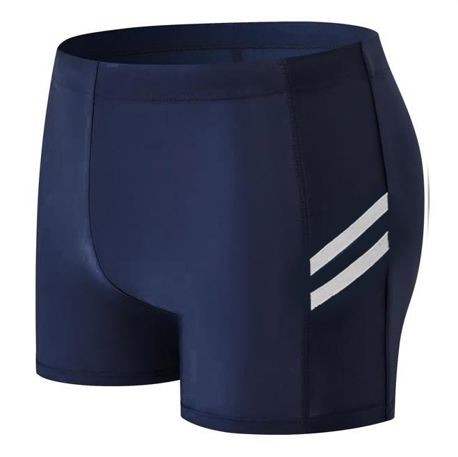 Capri Badeboxer Blau/Grau