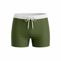 Badeshorts Del Mar Armeegrün