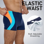 Badeboxer Olaf Blau/Orange