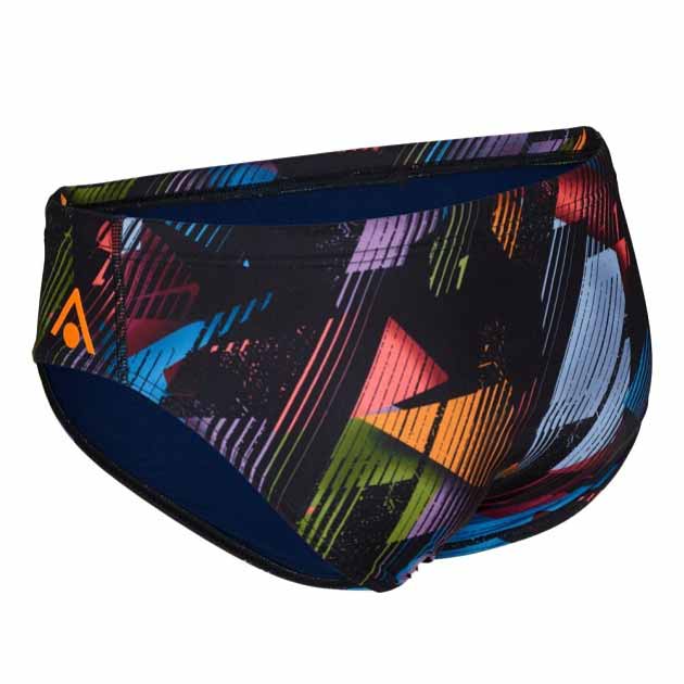 Essential Badehose Slip 14CM - Multicolor / Navyblau