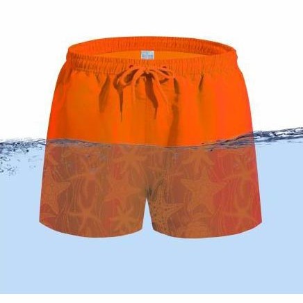 Badeshorts Magique Orange
