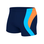 Badeboxer Olaf Blau/Orange