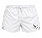 Riviera Retro Badehose, Kühles Weiß