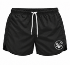 Riviera Retro Badehose, Tiefschwarz