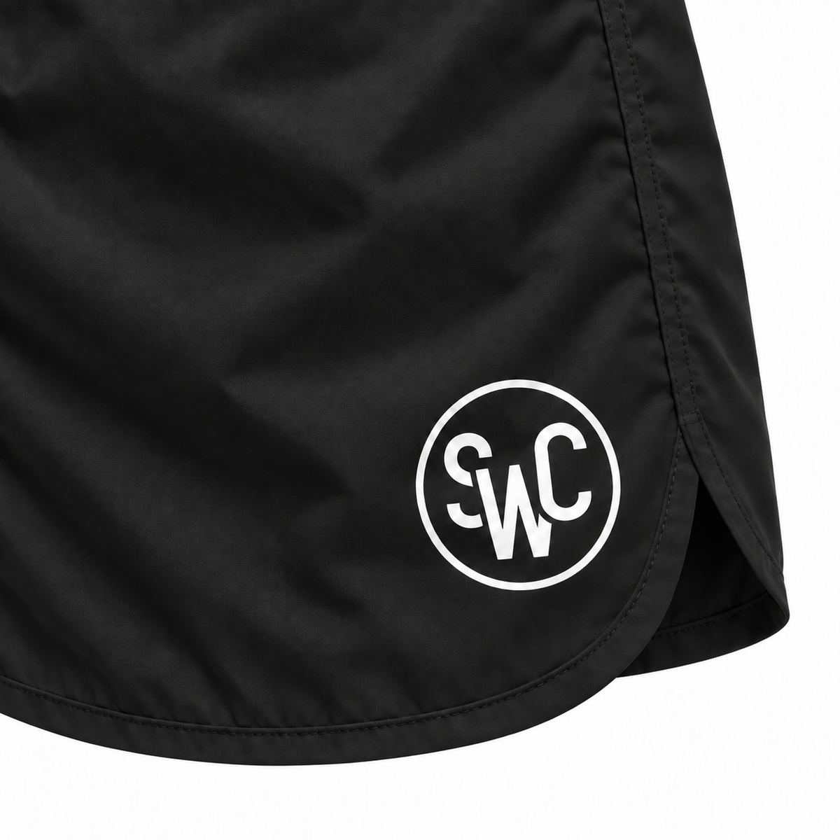 Riviera Retro Badehose, Tiefschwarz