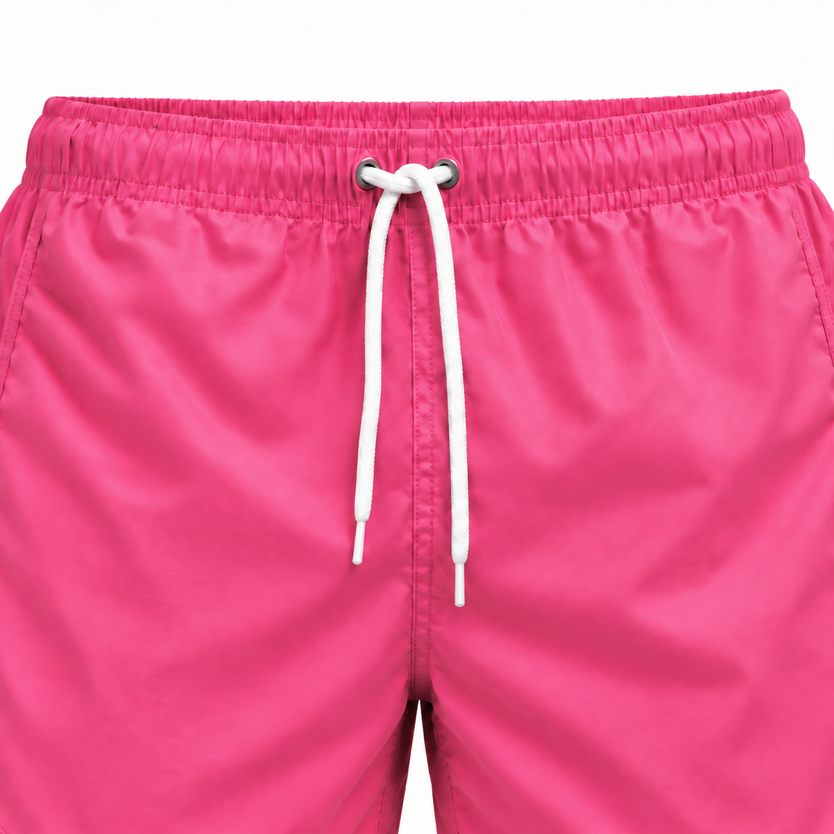 Riviera Retro Badehose, Flamingo Pink