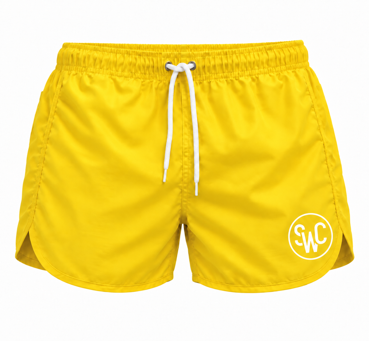 Riviera Retro Badehose, Sonnenstrahl Gelb