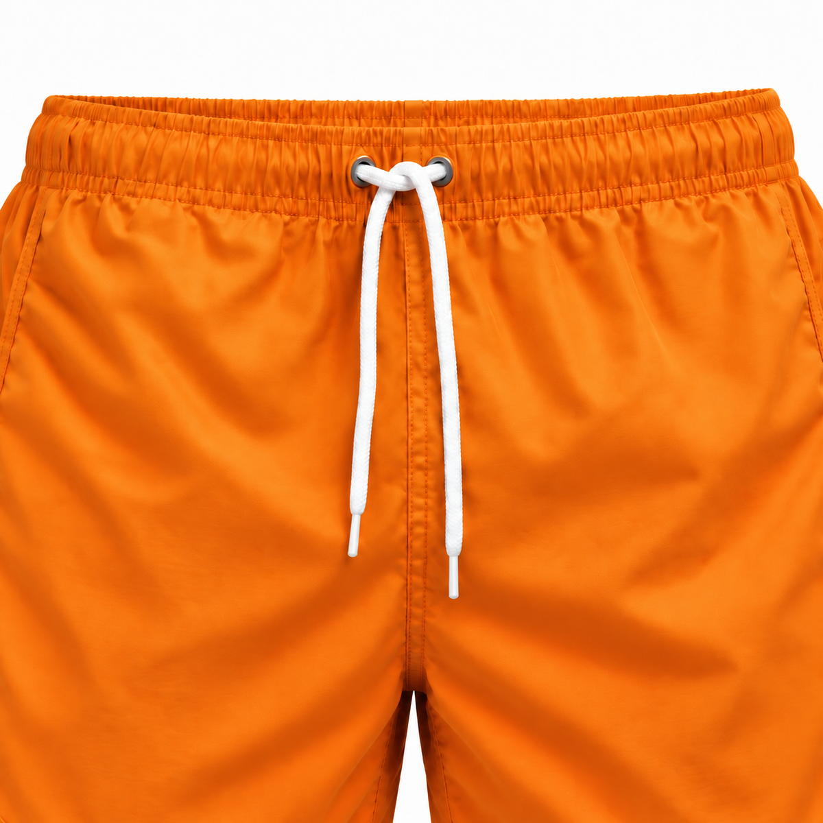 Riviera Retro Badehose, Sonnenuntergangsorange