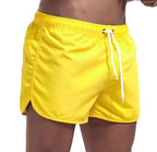 Riviera Retro Badehose, Sonnenstrahl Gelb