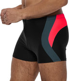 Badeboxer Olaf Schwarz/Rot